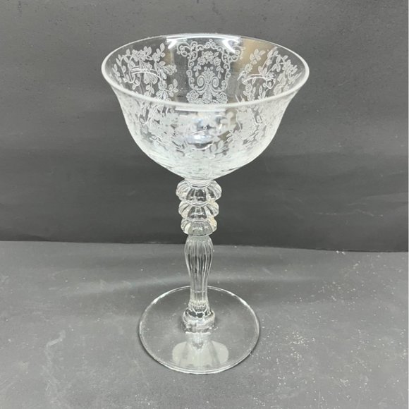 5 Duncan Miller Adoration Liquor Cocktail Crystal Clear Goblets Glasses 5 1/2” - Picture 6 of 10